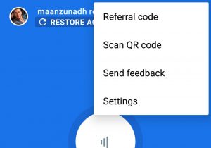 Enter Google referral code