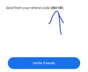 google pay referral code