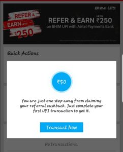 transfer money now to get 40 cashback