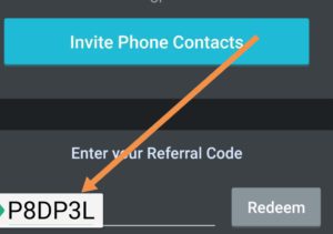 Apply referral code in testbook