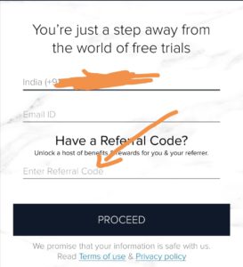 Apply smytten referral code