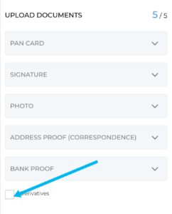 upload your documents