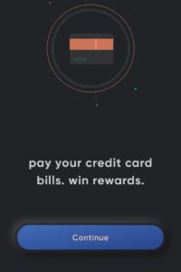 Open cred app and click on continue