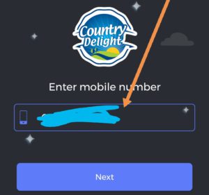 Enter your mobile number