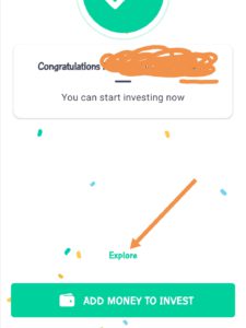 Congratulations you have successfully created an account on Groww. 