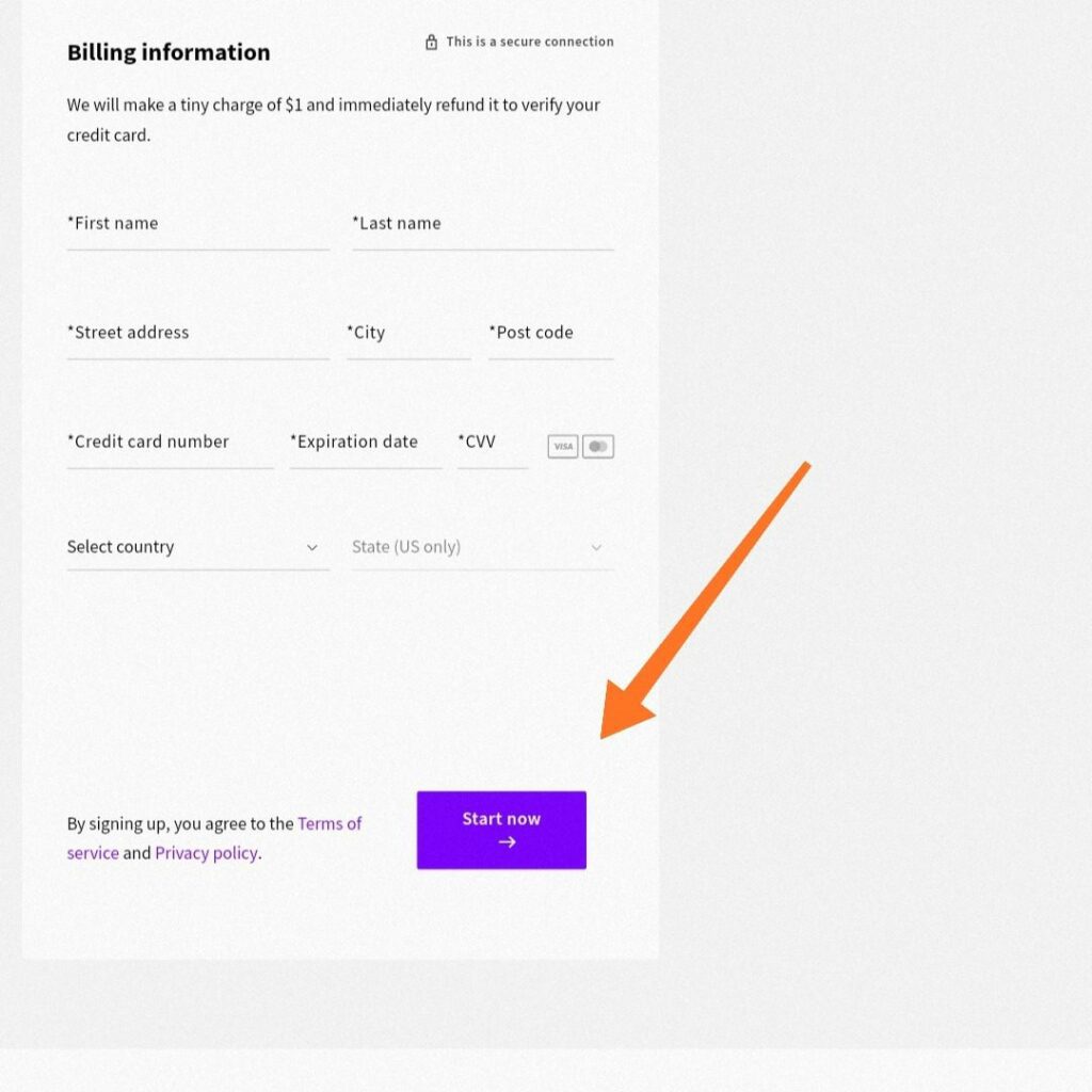 Upcloud promo code "N8FV3F". Free 25$ | Refer & Earn 3 Enter your billing details