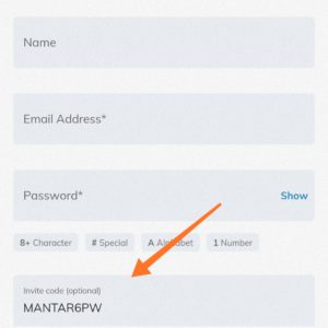 Enter Ajio invite code