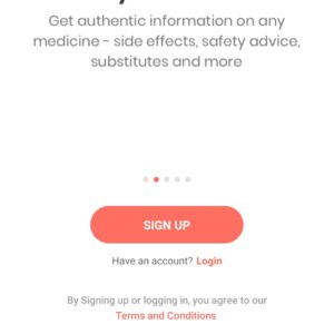 Click on signup option