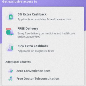 Pharmeasy membership benefits