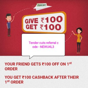 Tender cuts referral code