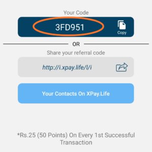 Xpay life referral code