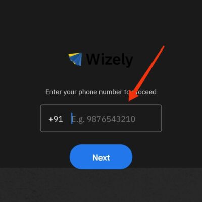 Enter your mobile number