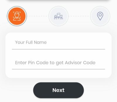 BankSathi Referral code is 51729712. Sell Financial products 5 Enter name and pincode