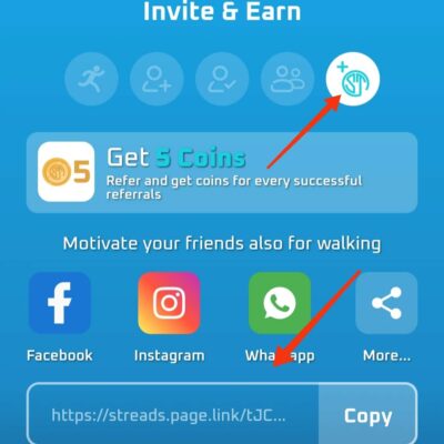 Streads refer and earn