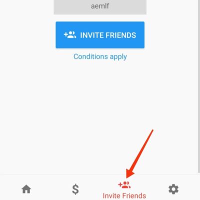 Attapoll invite friends
