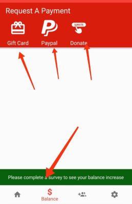 Attapoll withdraw balance 