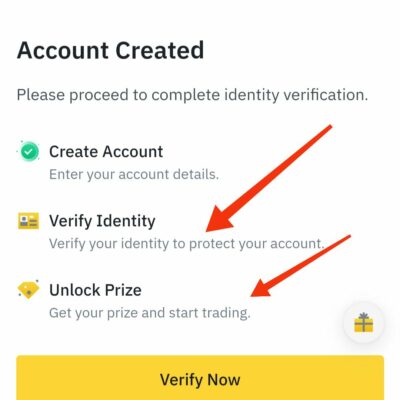 Binance verify your identity