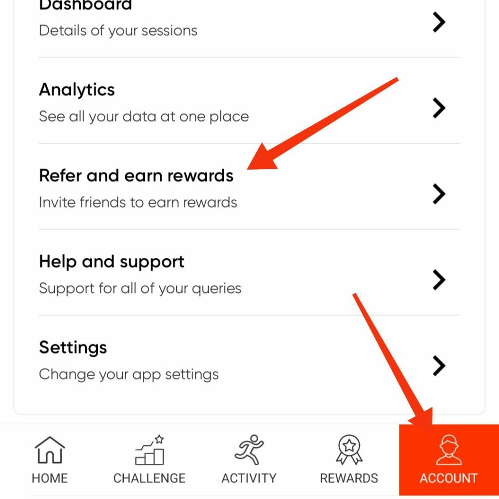 Growfitter referral code is MANZB4P7. Refer & Earn Points 1