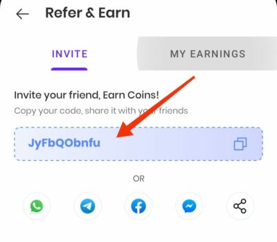 Mgamer Referral code