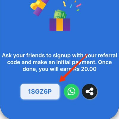 Okpe Referral code