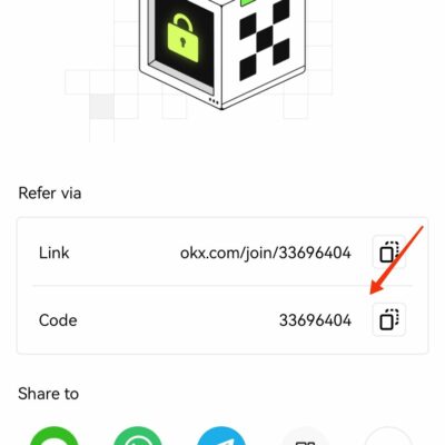 Okx Referral code 