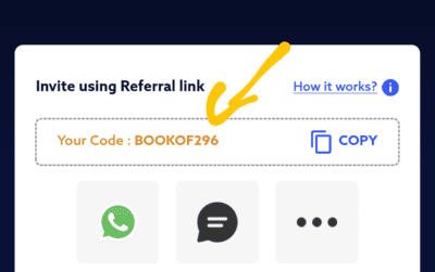 Vahak Referral code 