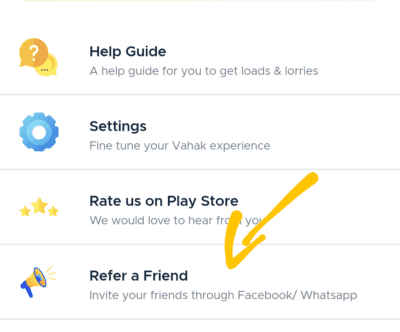 Vahak Refer and Earn