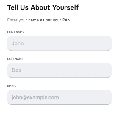 CheQ Referral Code, Link. Get 1% Chips on bill Payment 4 Enter name and Email address same as pan Card