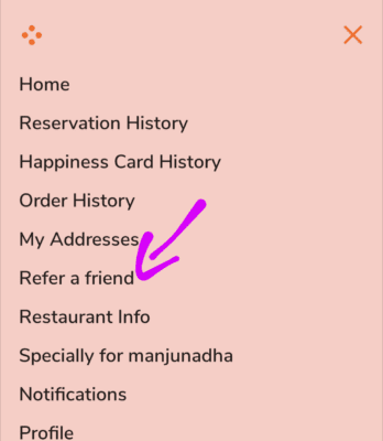 Barbeque Nation Refer and Earn 