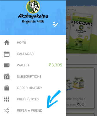 Akshayakalpa Refer and Earn
