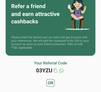 Happy Nature referral code 