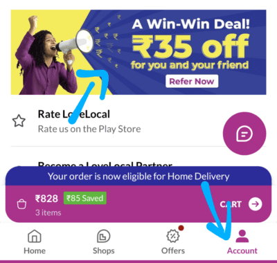 Lovelocal Refer and Earn