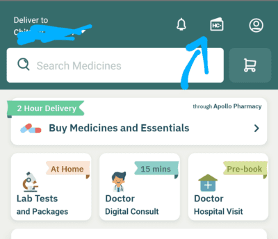 Check Apollo Health Credits