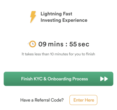 Click on  Fish KYC and Onboarding Process