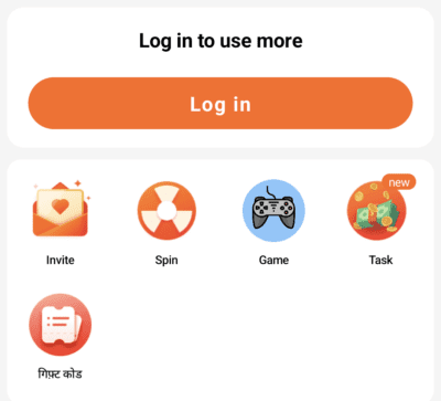 Go Daily Referral code is "SUQ985". Fake stay away 4 Click on Login
