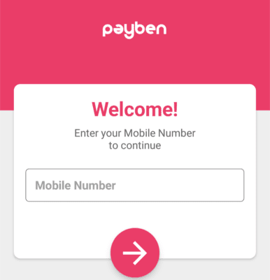 Enter your mobile number 