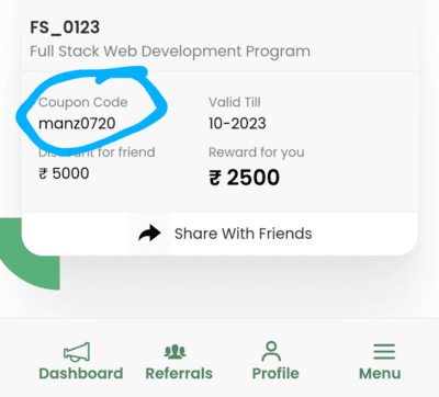 Geekster Referral Code