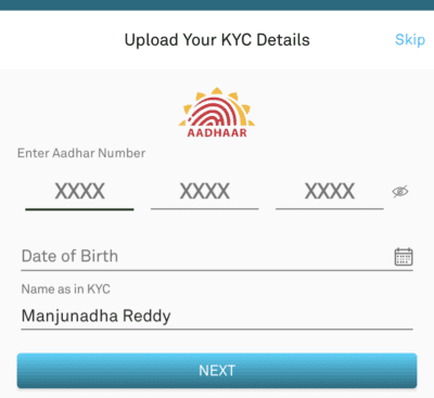 Upload Your KYC Details