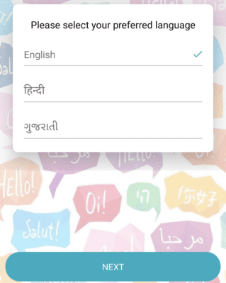Select Your Preferred Language