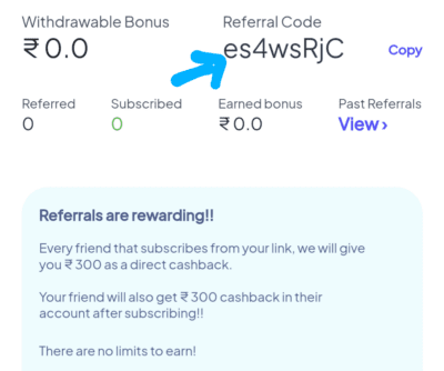 Teji mandi Referral Code
