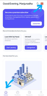 Teji mandi Refer and Earn