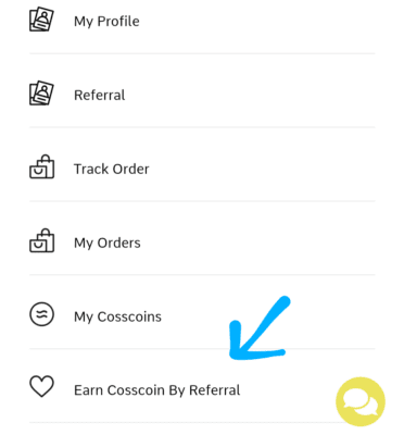 Apply cossouq Referral Code