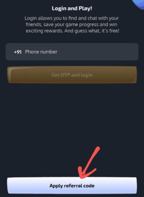 Rumble Referral code is G5GF0GKB. Get 250 coins + Refer 2 Enter Rumble Referral code