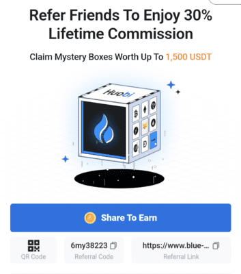 Huobi Referral code 
