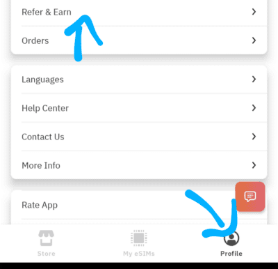 Airalo Refer and Earn