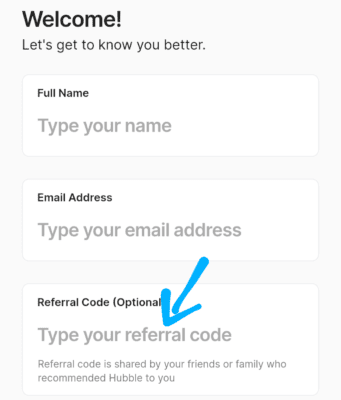 Hubble Referral Code is MANJ357E. Get Extra 2.5% Off + Refer 3 Enter Hubble Referral Code