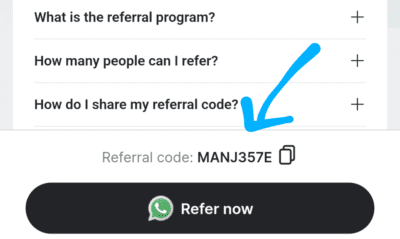 Hubble Referral Code is MANJ357E. Get Extra 2.5% Off + Refer 1 Hubble Referral Code