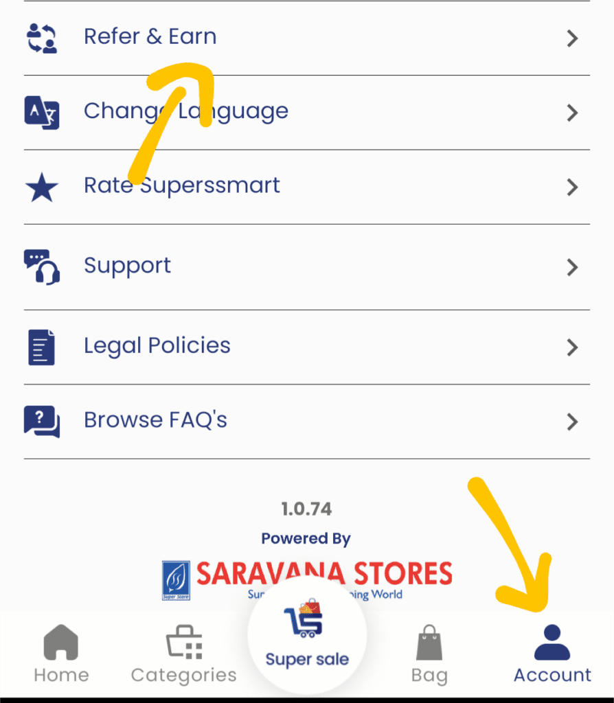 Superssmart Referral code 08226f. Get 100 Coins + Refer 1