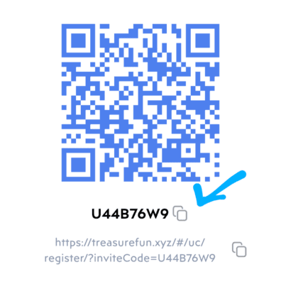 treasure nft referral code