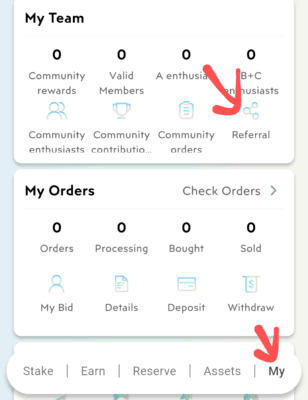 treasure nft refer and Earn